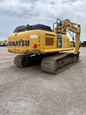 Back of used Excavator